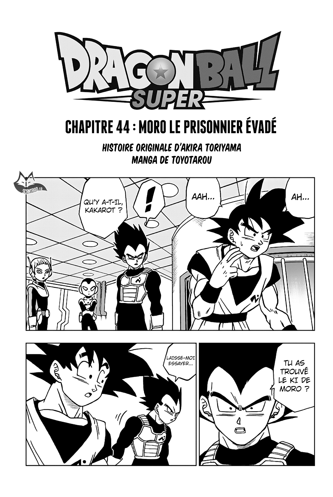 Dragon Ball Super: Chapter 44 - Page 1